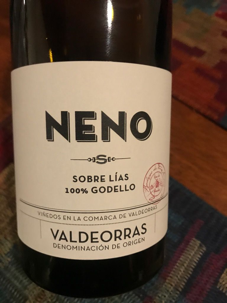 2018 Vina Somoza Godello Neno Godello Sobre Lias, Spain, Galicia ...