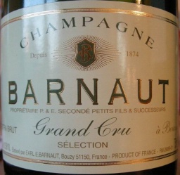 NV Edmond Barnaut Champagne Grand Cru Extra Brut Sélection, France ...