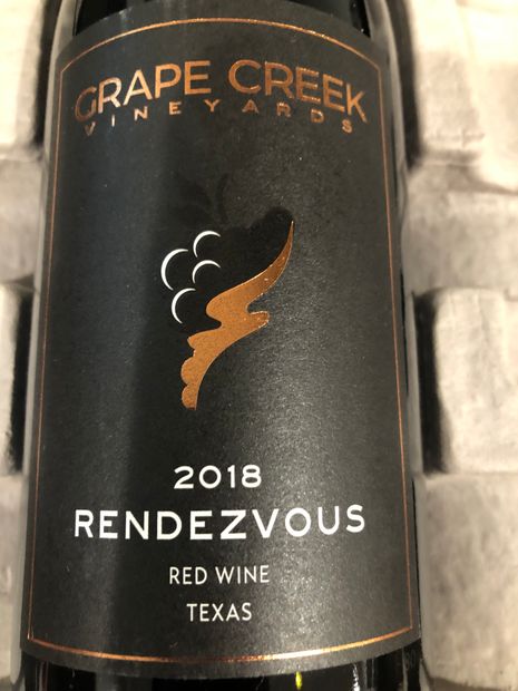 2018 Grape Creek Vineyards Rendezvous, USA, Texas - CellarTracker