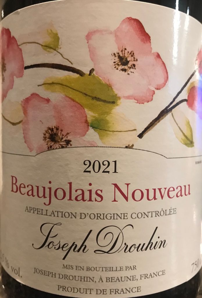 2021 Joseph Drouhin Beaujolais Nouveau - CellarTracker