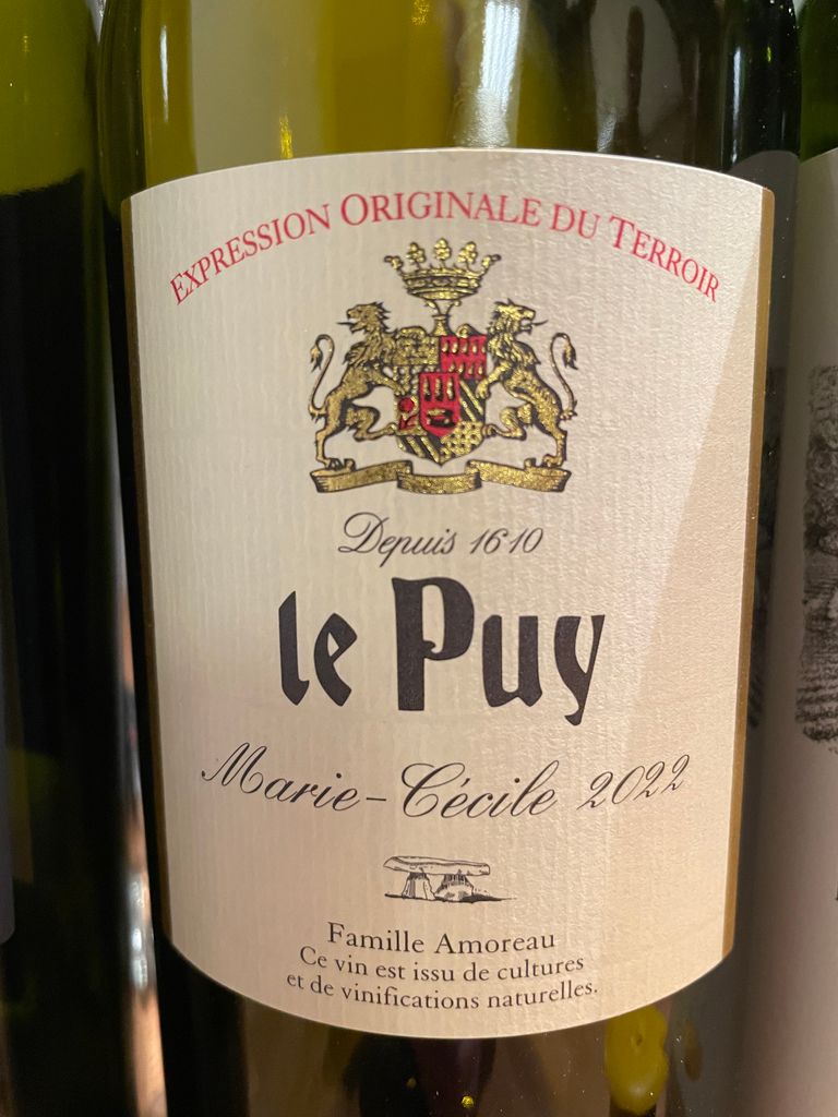 2023 Château Le Puy Marie-Cécile - CellarTracker