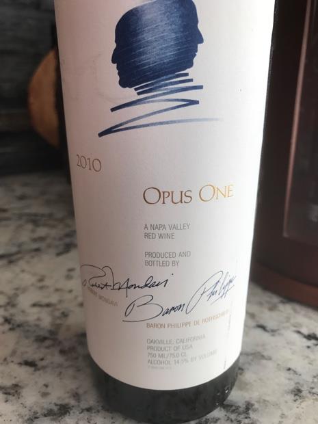 2010 Opus One - CellarTracker