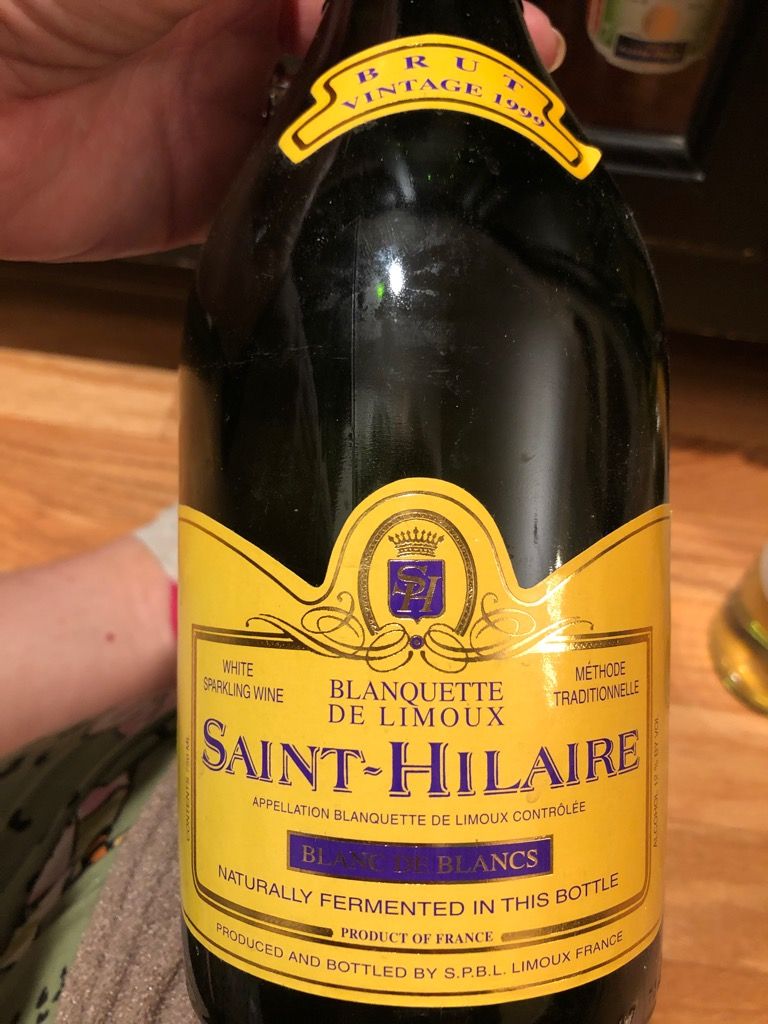 1999 Saint-Hilaire Blanquette De Limoux Blanc De Blancs, France ...