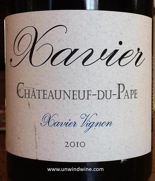 2010 Xavier Vignon Châteauneuf-du-Pape - CellarTracker