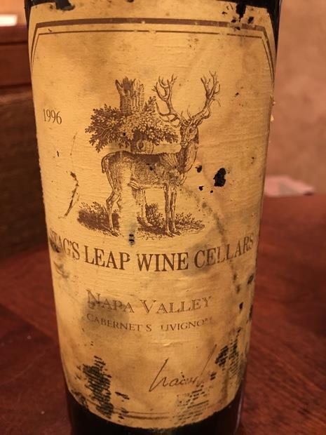1996 Stag's Leap Wine Cellars Cabernet Sauvignon - CellarTracker