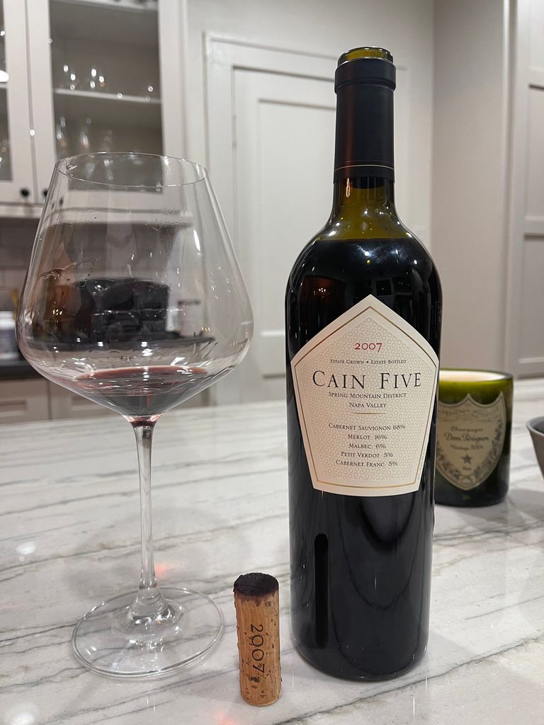 2010 Cain Vineyard & Winery Cain Five - CellarTracker