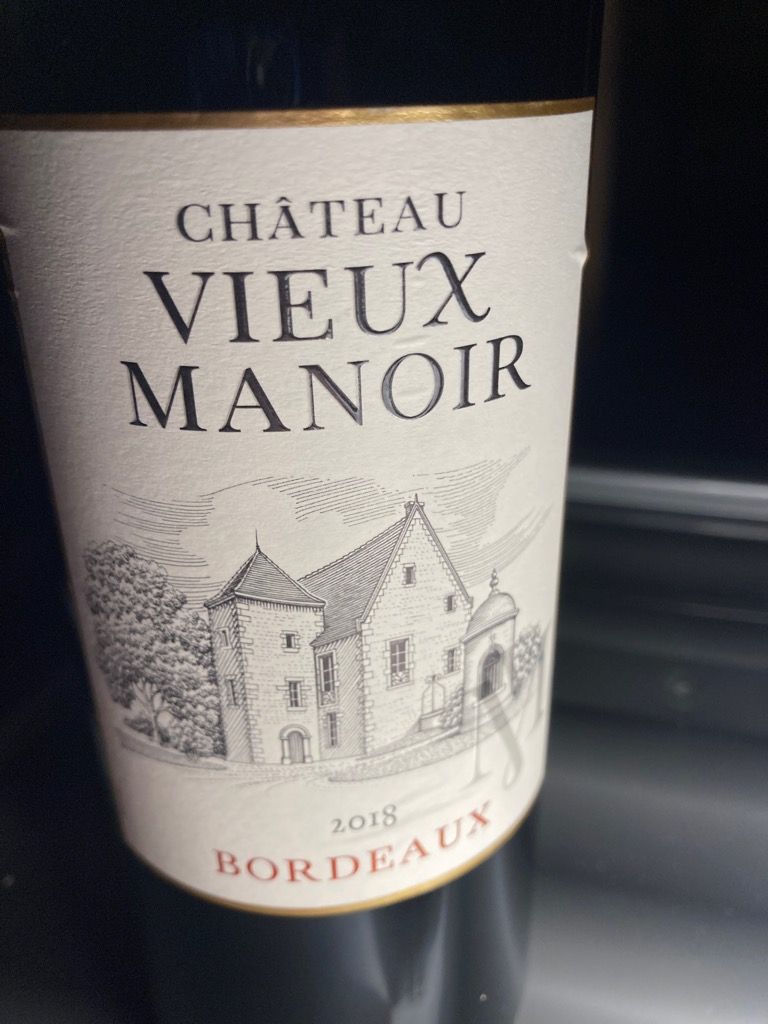- Manoir CellarTracker 2019 Château Vieux