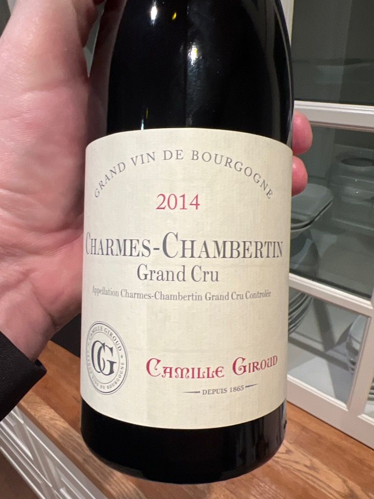 2014 Camille Giroud Charmes-Chambertin - CellarTracker