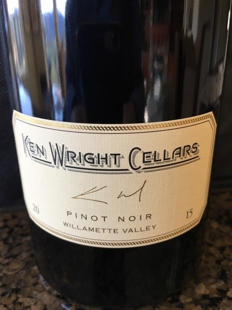 2015 Ken Wright Pinot Noir Willamette Valley, USA, Oregon, Willamette ...