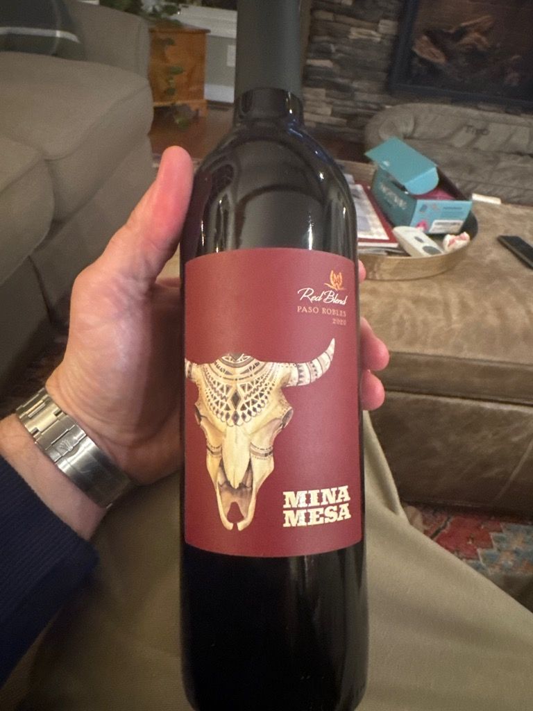 2017 Mina Mesa Red Wine - CellarTracker