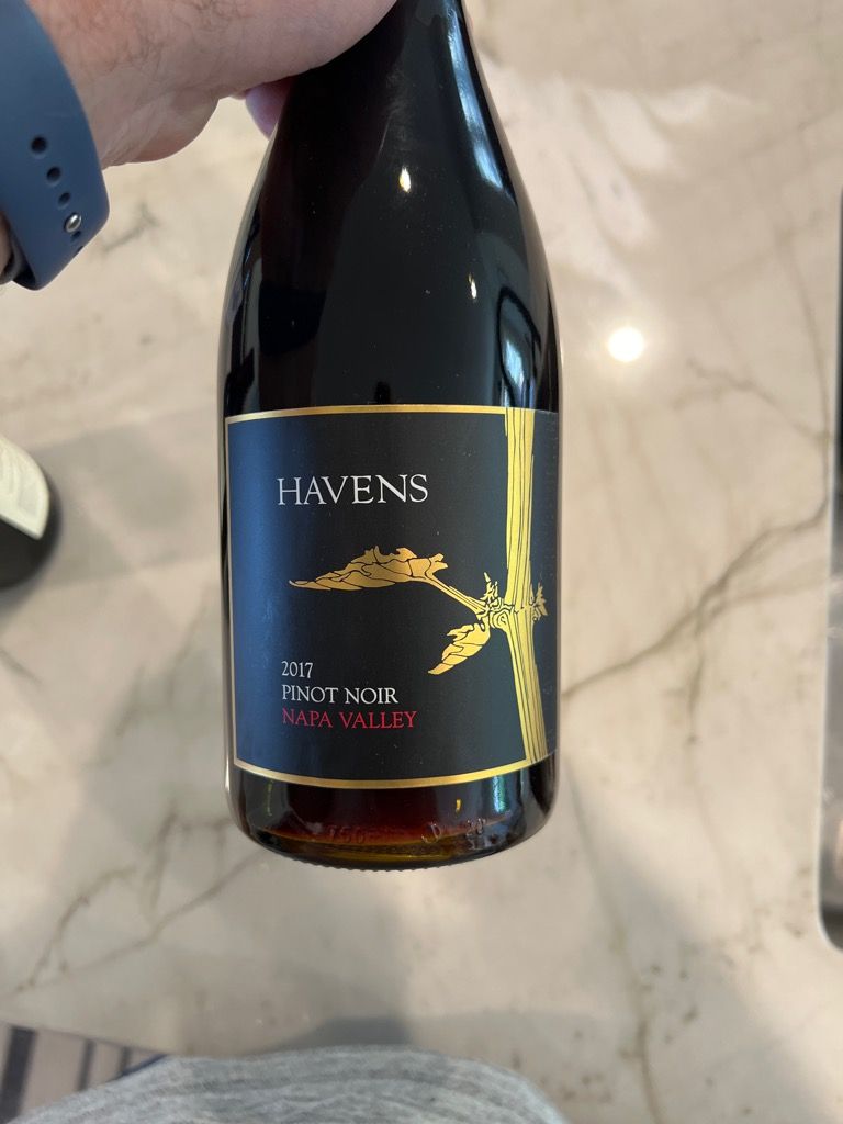 2017 Havens Wine Cellars Pinot Noir, USA, California, Napa Valley CellarTracker