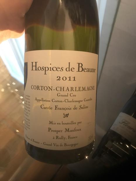 2016 Hospices de Beaune Corton-Charlemagne Cuvée François de