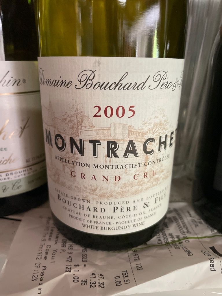 2005 Bouchard Père et Fils Montrachet - CellarTracker