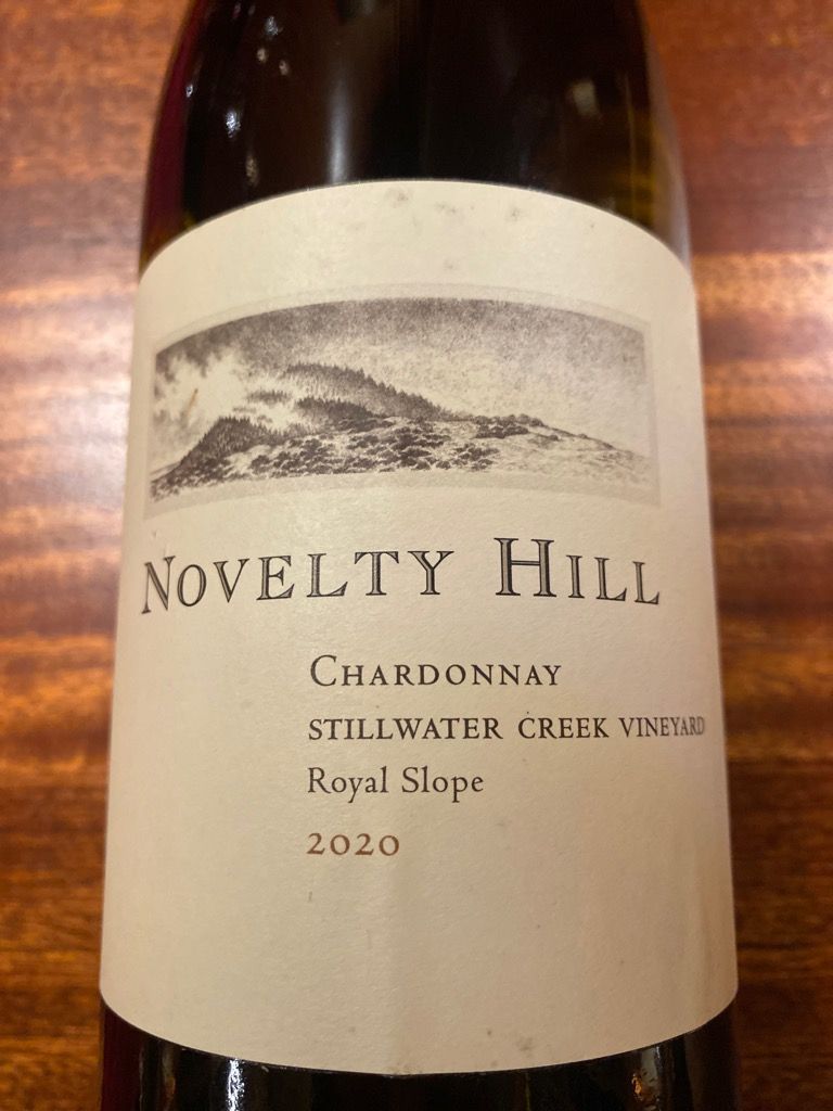 2020 Novelty Hill Winery Chardonnay Stillwater Creek Vineyard, USA