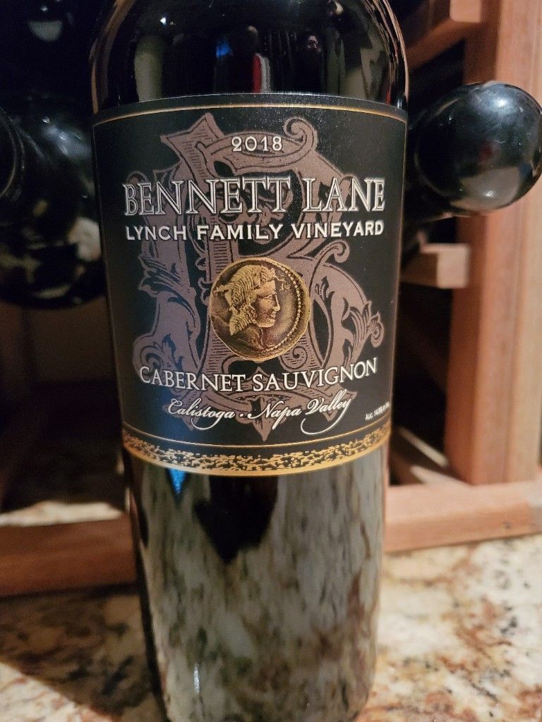 2018 Lane Sauvignon Lynch Family Vineyard, USA