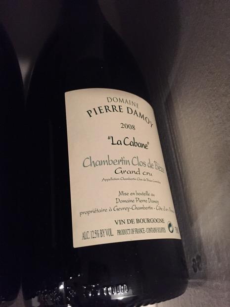 2008 Pierre Damoy Chambertin-Clos de Bèze La Cabane