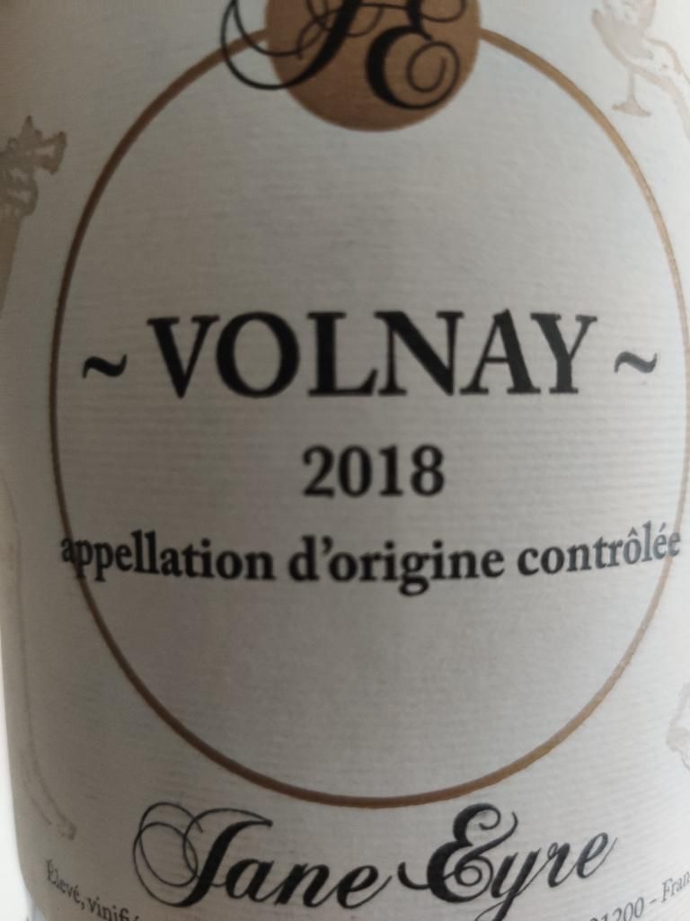 2020 Jane Eyre Volnay, France, Burgundy, Côte de Beaune, Volnay ...