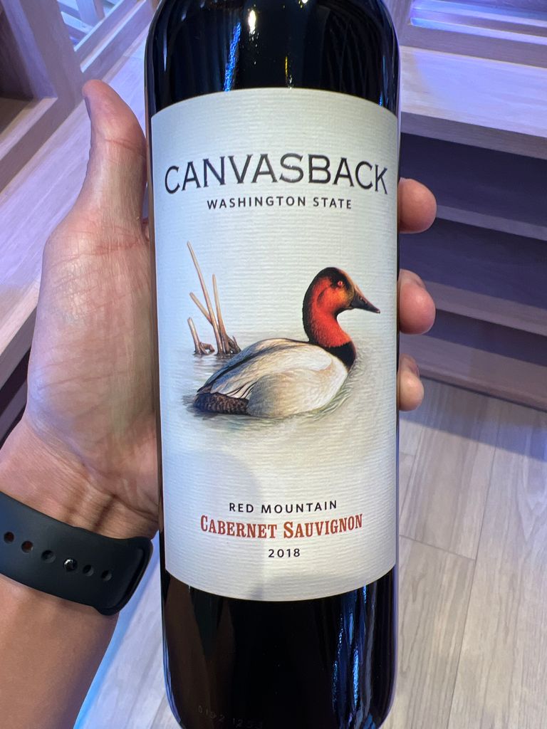 2018 Canvasback Cabernet CellarTracker - Sauvignon