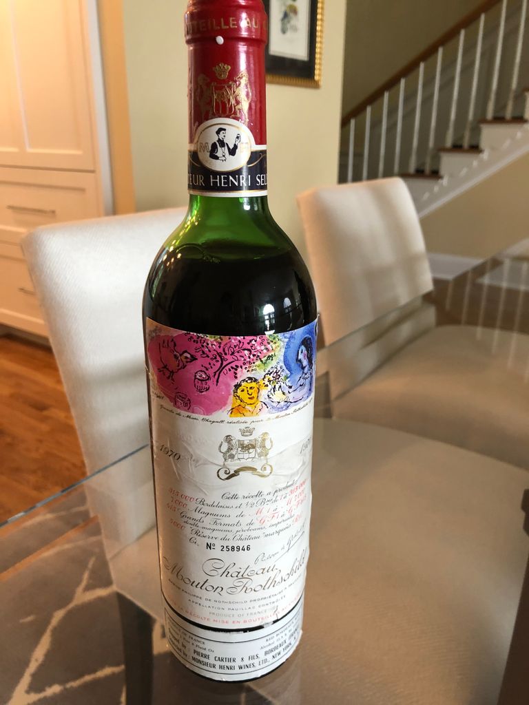 1970 Château Mouton Rothschild - CellarTracker