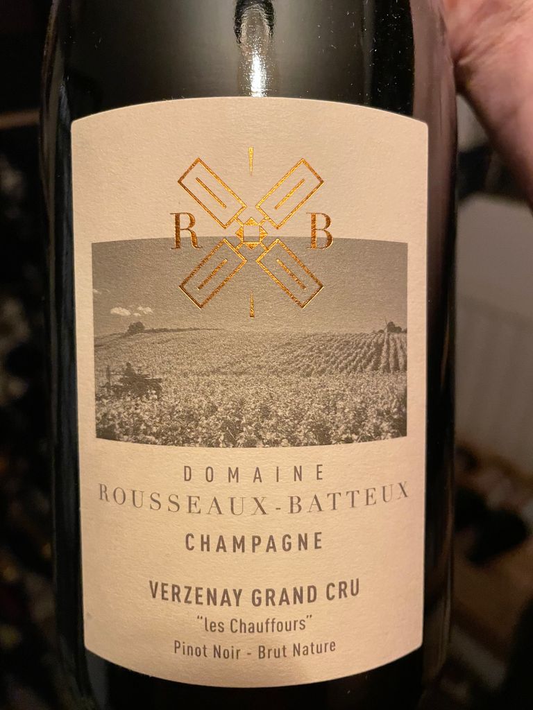 2019 Champagne Rousseaux-Batteux Verzenay Grand Cru 
