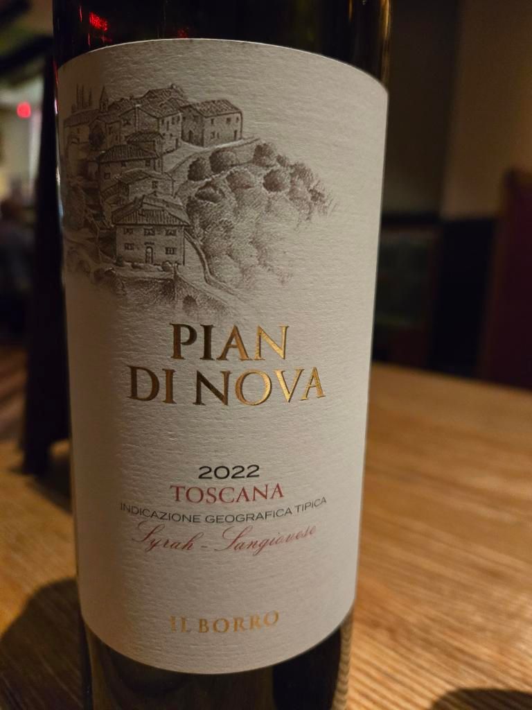 2022 Il Borro Pian di Nova Toscana IGT - CellarTracker