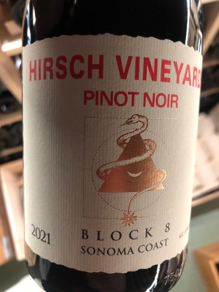 2021 Hirsch Vineyards Pinot Noir Block 8, USA, California, Sonoma