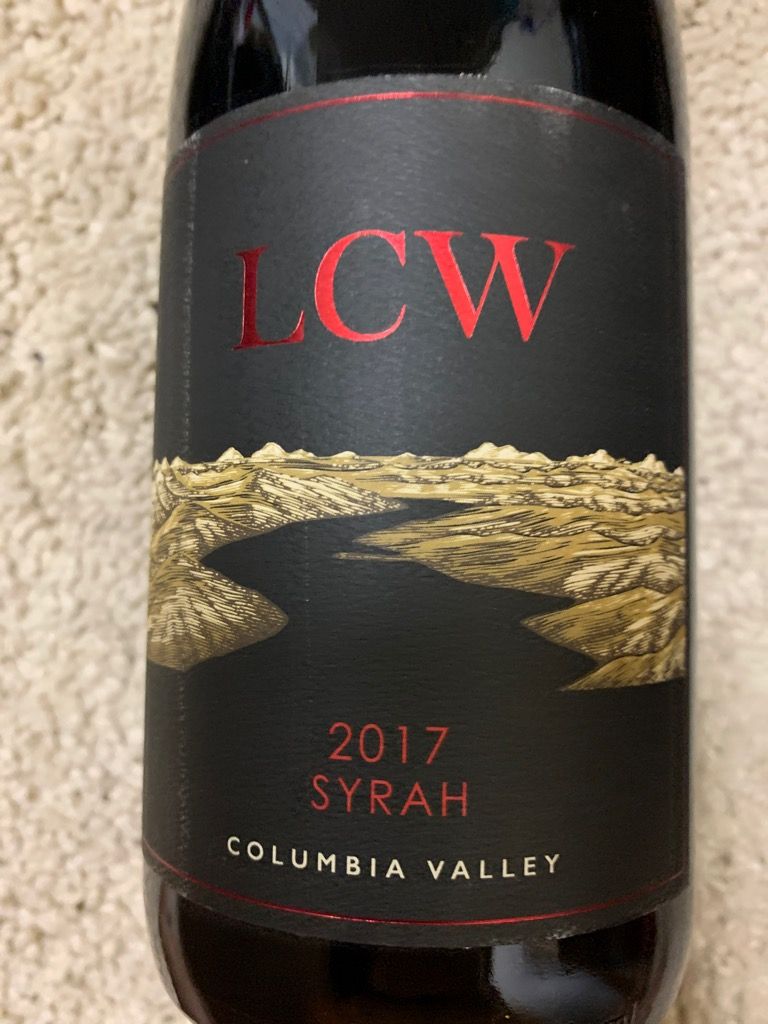 2017 Lake Chelan Winery Syrah Reserve Rivers Bend Estate, USA
