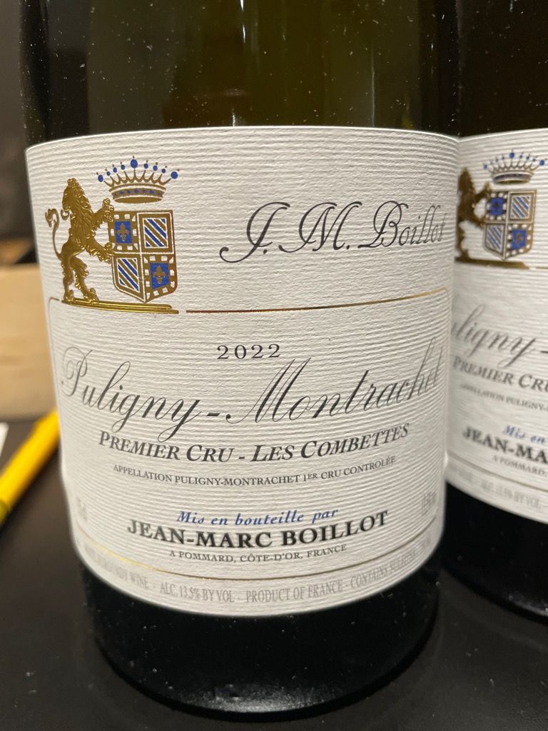 2008 J.M. Boillot Puligny-Montrachet 1er Cru Les Combettes