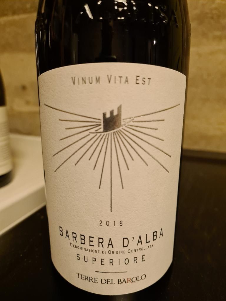 2018 Cantina Terre Del Barolo Barbera d'Alba Vinum Vita Est, Italy ...