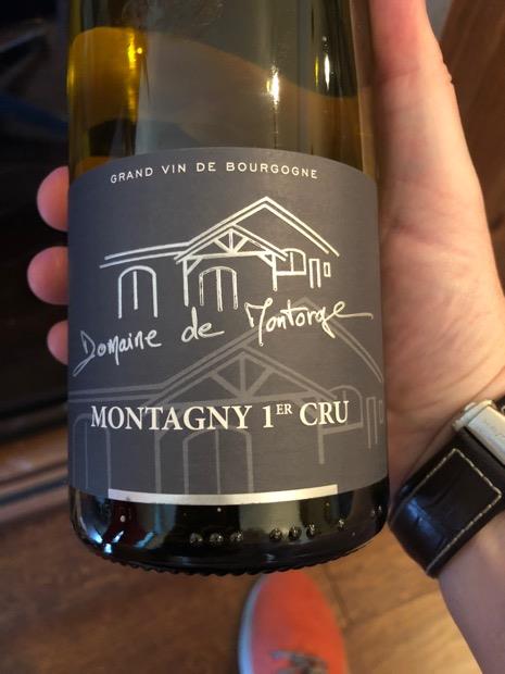 2015 Domaine De Montorge Montagny 1er Cru Blanc, France, Burgundy, Côte ...