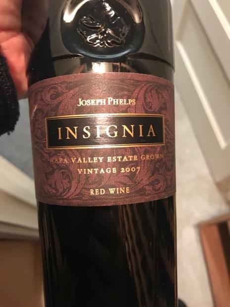 2007 Joseph Phelps Insignia - CellarTracker