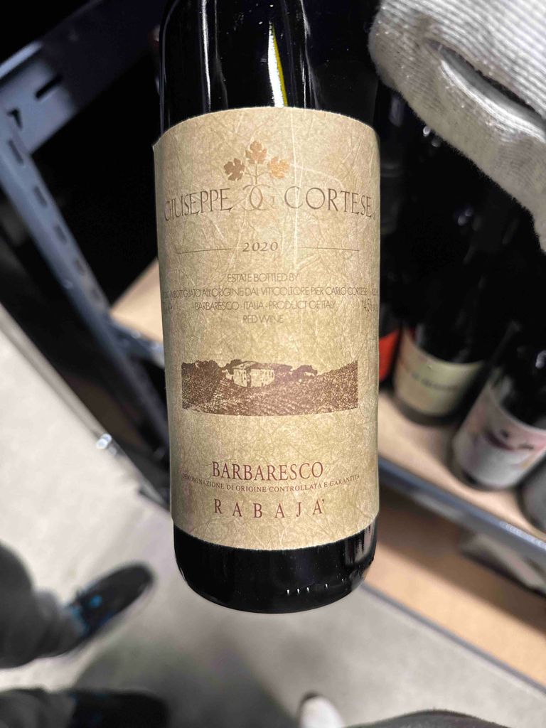 2020 Giuseppe Cortese Barbaresco Rabajà - CellarTracker