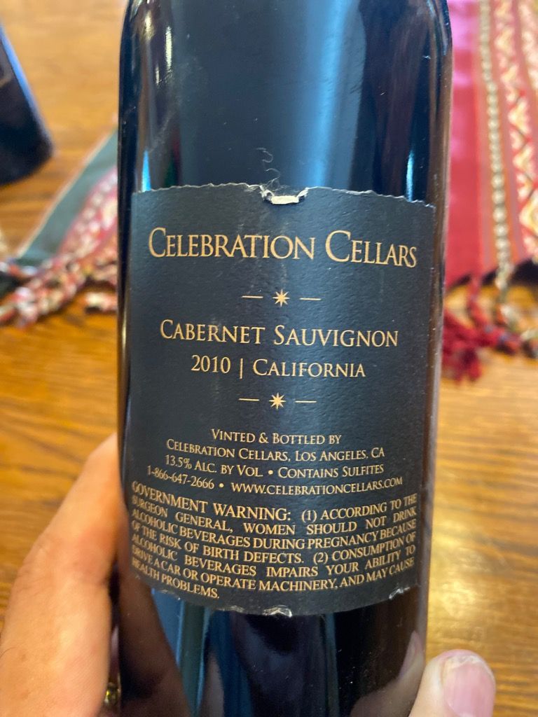 2010 Miramonte Winery Merlot Celebration Cellars Reserve, USA