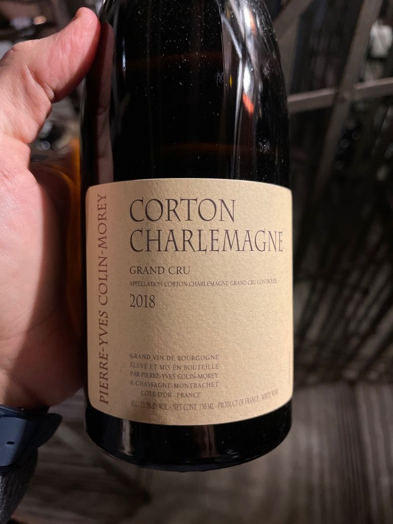 2018 Pierre-Yves Colin-Morey Corton-Charlemagne - CellarTracker