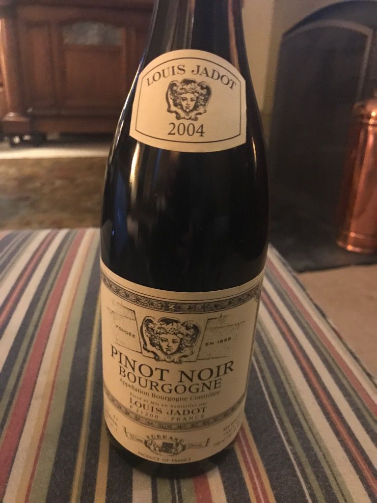 Louis Jadot Bourgogne 2004 赤ワイン 750ml 仏産 2004 Louis Jadot Pinot Noir Bourgogne - CellarTracker