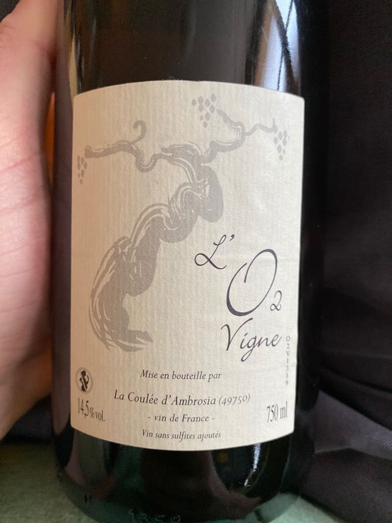 2010 La Coulée d'Ambrosia (J.F. Chéné L'O2 Vigne - CellarTracker