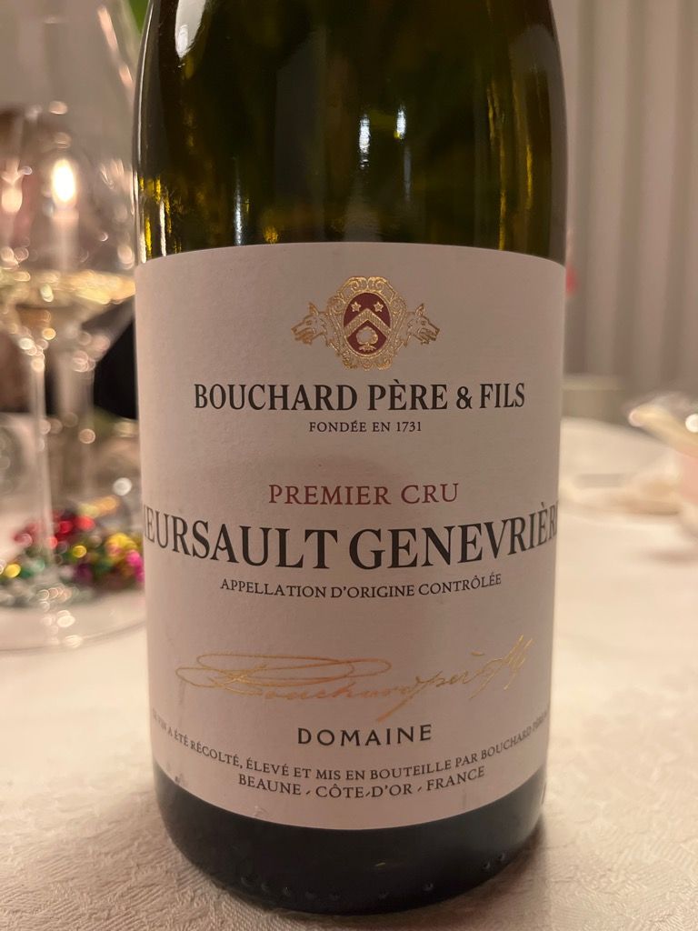 2022 Bouchard Père et Fils Meursault 1er Cru Les Genevrières