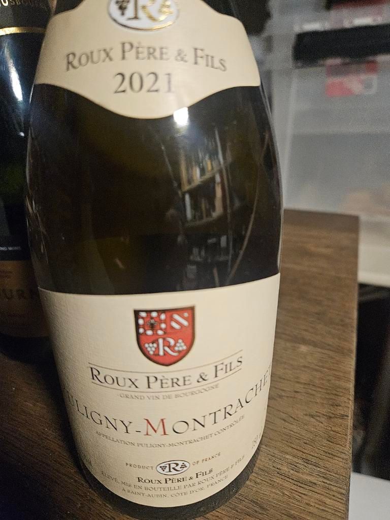 2022 Roux Père & Fils Puligny-Montrachet - CellarTracker