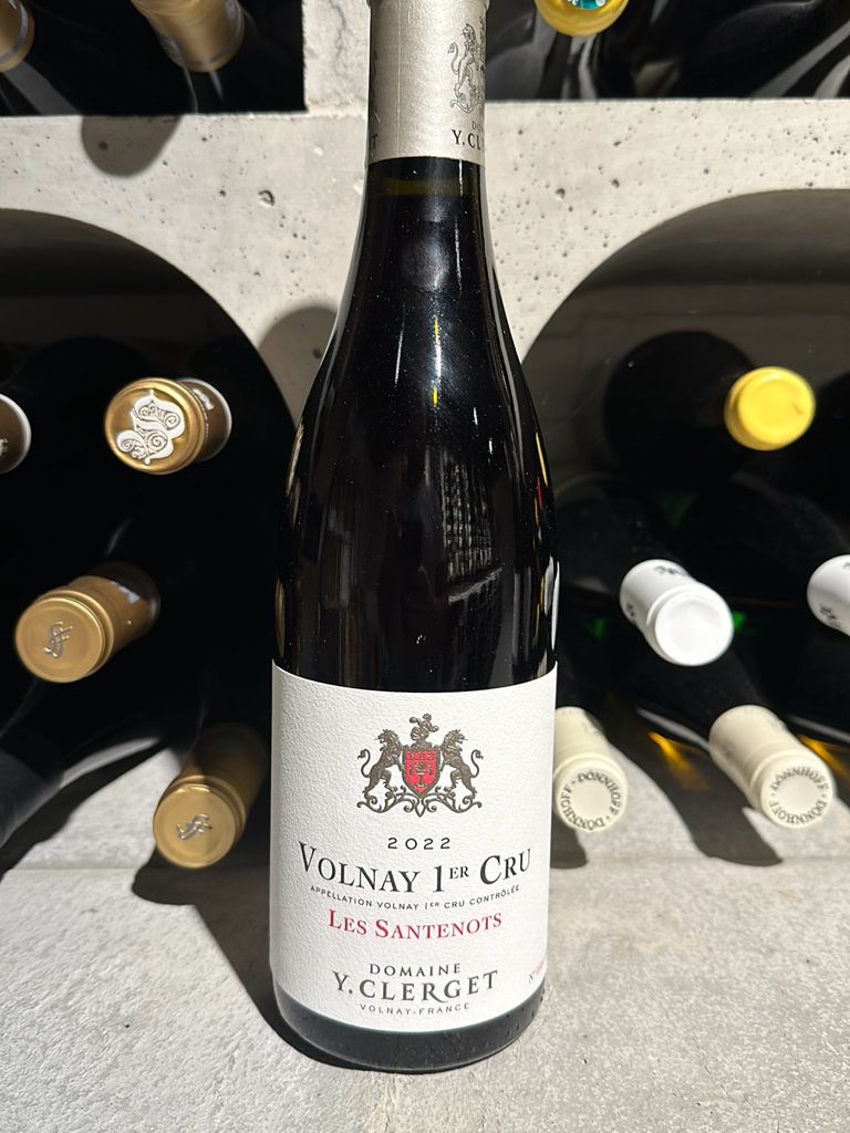 2022 Domaine Y. Clerget Volnay 1er Cru Santenots - CellarTracker
