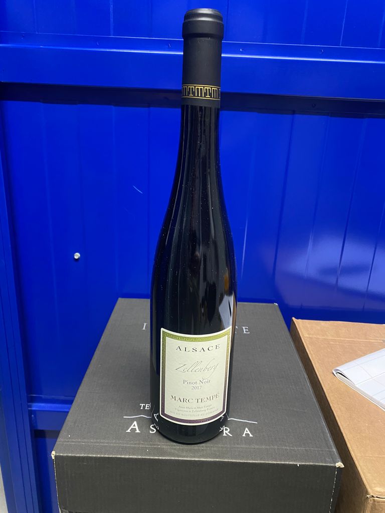 2019 Marc Tempé Pinot Noir Zellenberg - CellarTracker
