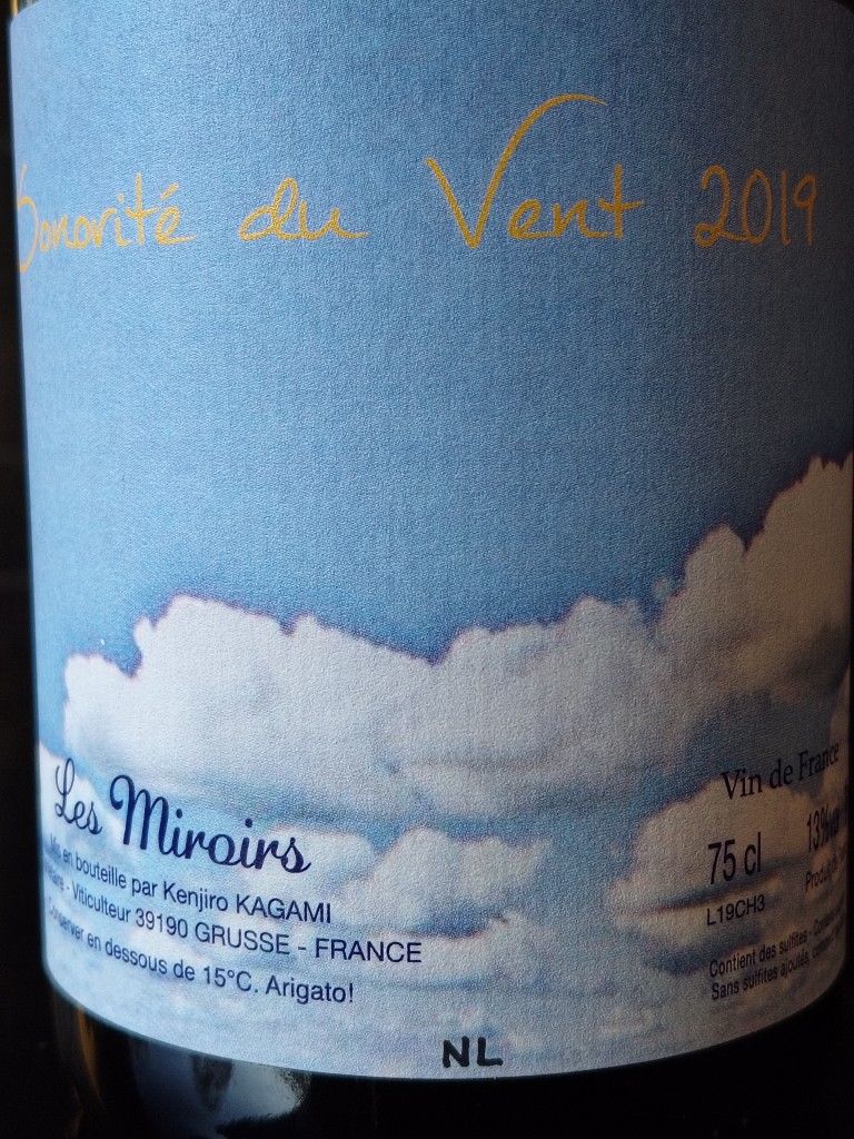 2019 Domaine des Miroirs (Kenjiro Kagami) Vin de France Sonorité