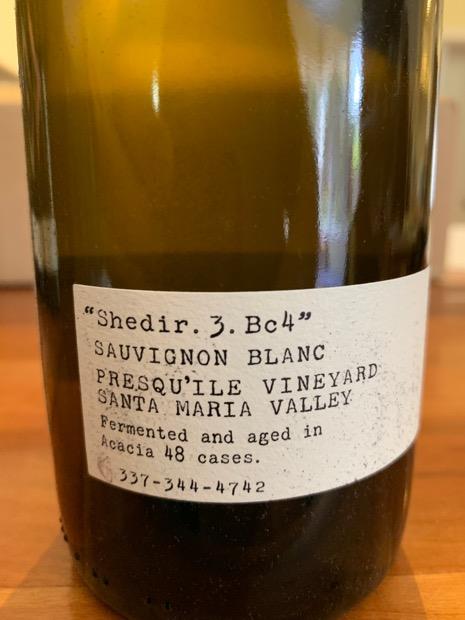 2014 Desparada Sauvignon Blanc Shedir. 3.Bc4 Presquile, USA, California ...