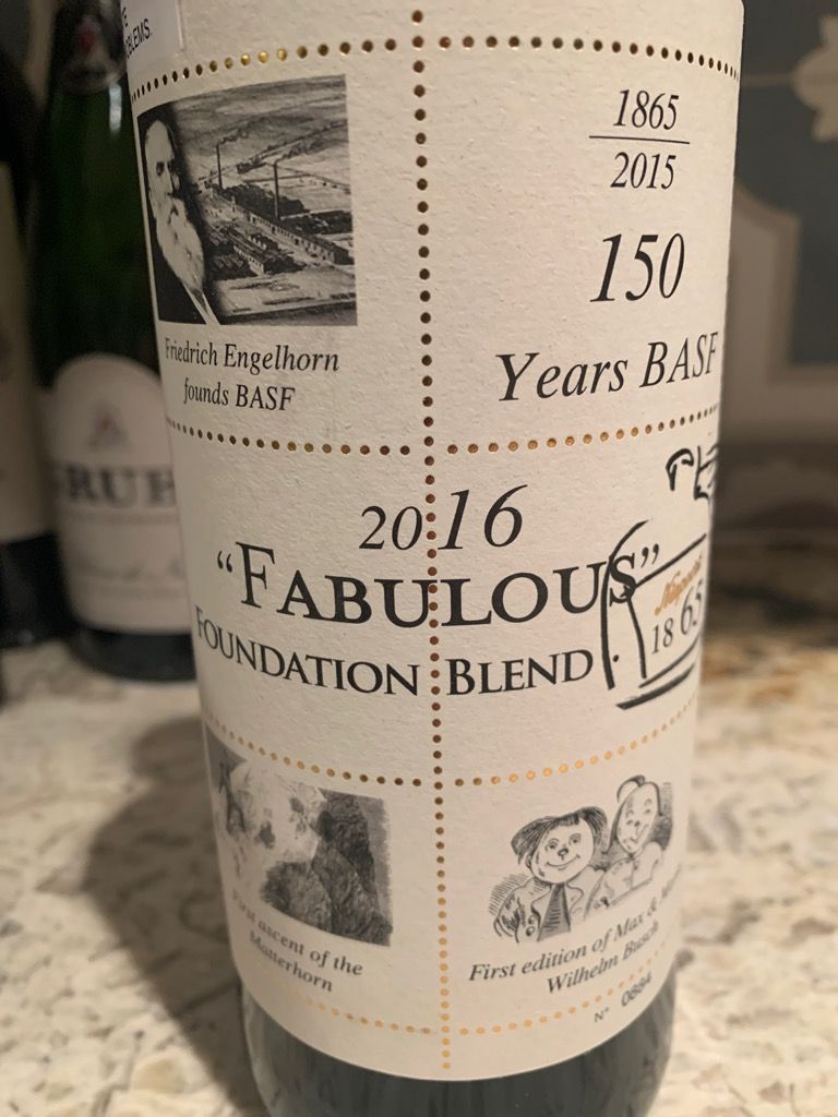 2016 Niepoort BASF Exklusiv Fabulous Foundation Blend, Portugal, Douro