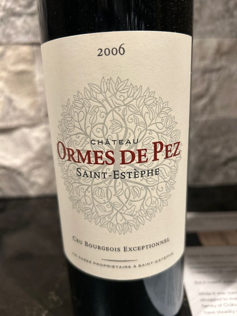 2006 Château Ormes de Pez - CellarTracker