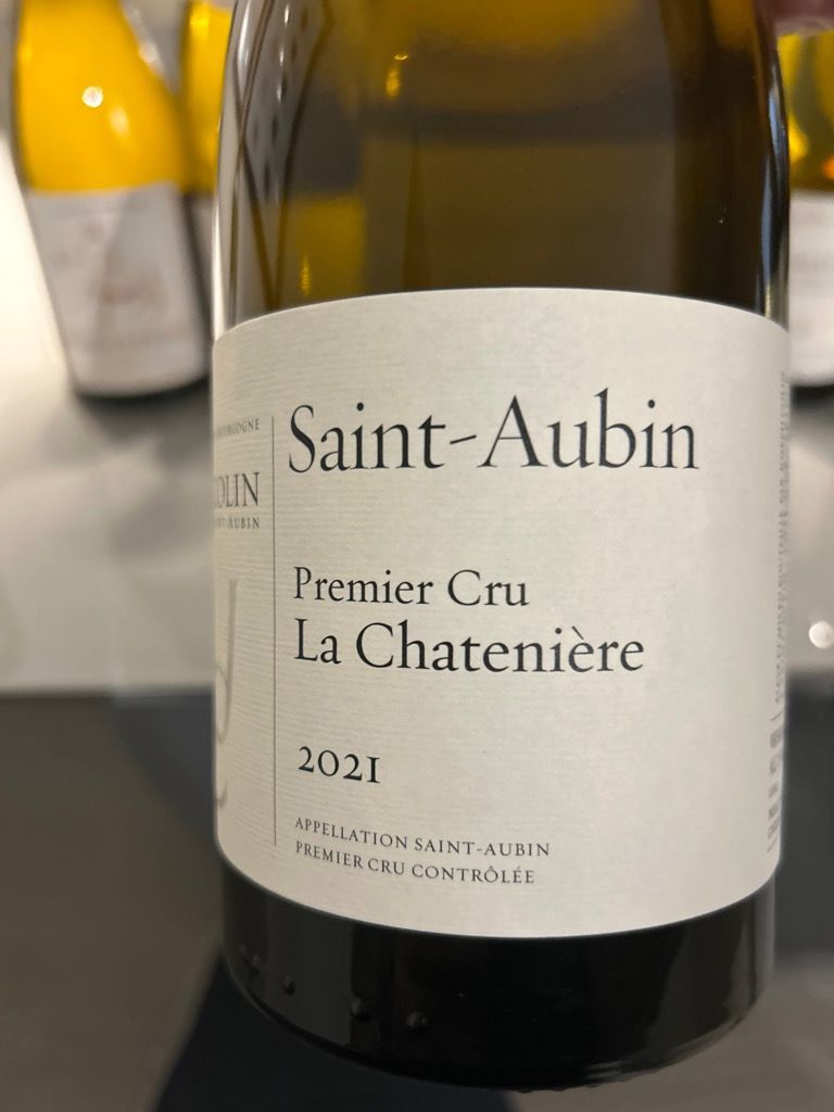 2022 Joseph Colin Saint-Aubin 1er Cru La Chatenière Blanc