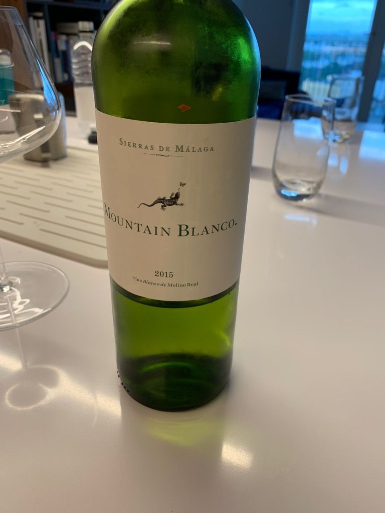 2015 Molino Real Sierras de Málaga Mountain Blanco, Spain, Andalucía