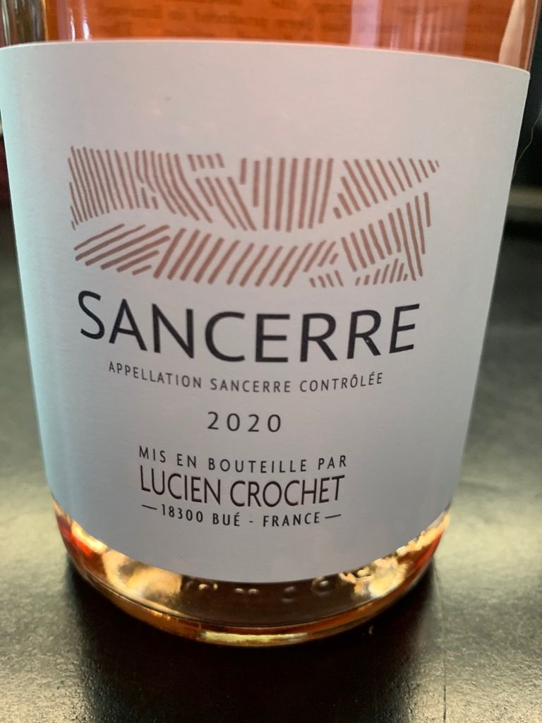 2021 Lucien Crochet Sancerre Pinot Rosé, France, Loire Valley, Upper