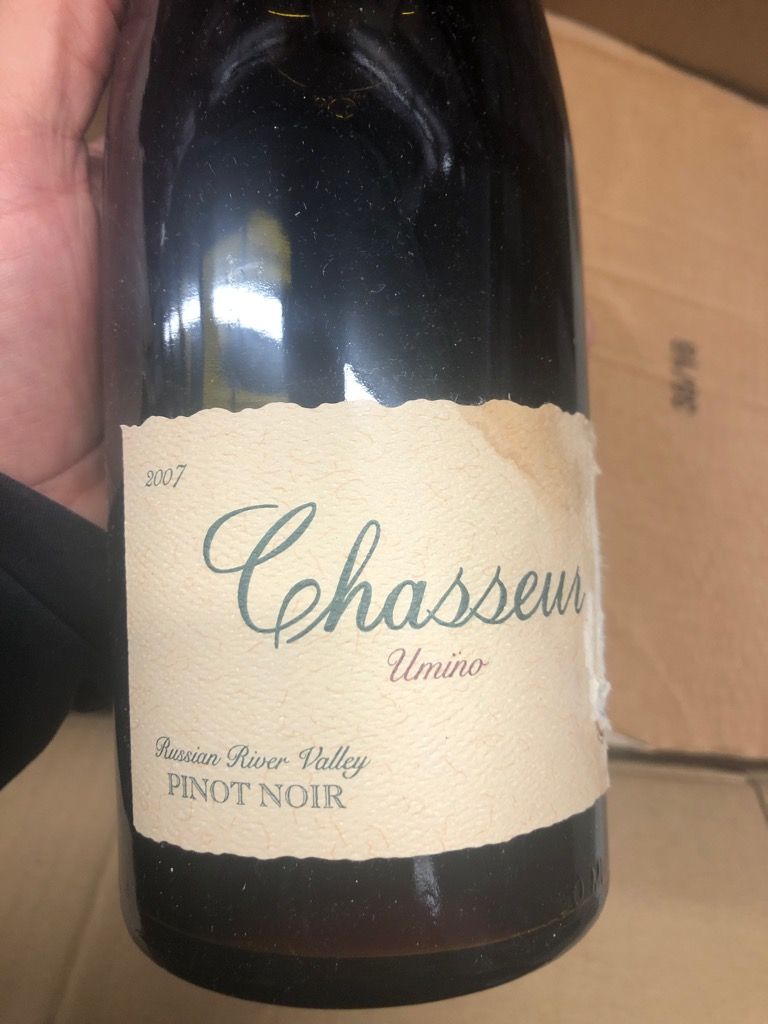 2007 Chasseur Pinot Noir Umino Vineyard CellarTracker