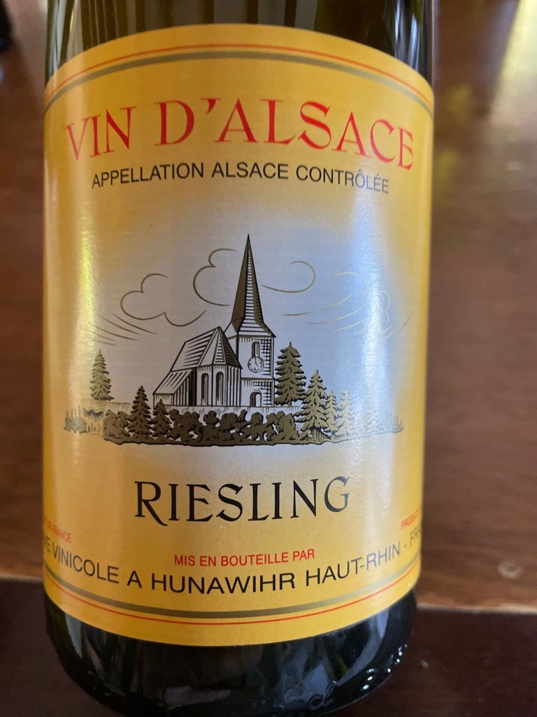 Hunawihr Riesling 2020 Cave Vinicole de Hunawihr Riesling, France, Alsace - CellarTracker