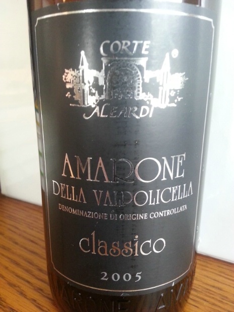 2005 Corte Aleardi Amarone della Valpolicella Classico, Italy, Veneto ...